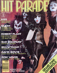 1976 July U.S.ORIGINAL 'HIT PARADER" MAGAZINE W/BIG KISS STORY! EX+++!