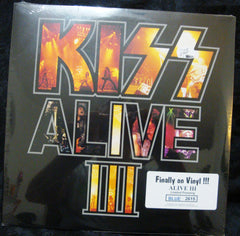 1993 MEGA-RARE U.S. MERCURY LABEL (SEALED) "KISS ALIVE III" LP # 2615! MINT!