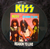 1987 Original U.K. IMPORT Official "REASON TO LIVE" 4-Track (2-Sided) Picture Disc! MINT!