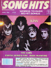 1982 April KISS U.S.ORIGINAL 'SONG HITS" MAGAZINE! COMPLETE! NrMINT!
