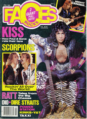 1986 February "FACES ROCKS" MAGAZINE! COMPLETE! EX+++!