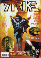 1999 ITALIAN IMPORT ORIGINAL 'KISS STRIKE" FANZINE" COMPLETE! MINT!