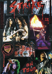 1992 October ITALIAN IMPORT ORIGINAL 'KISS STRIKE No. 28" FANZINE" COMPLETE! MINT!