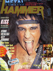 1987 February GERMAN IMPORT ORIGINAL 'METAL HAMMER" MAGAZINE! COMPLETE! MINT!