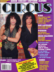 1992 July U.S.ORIGINAL 'CIRCUS" MAGAZINE! MINT!