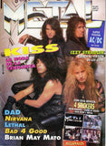 1992 ARGENTINA IMPORT ORIGINAL 'METAL" MAGAZINE! COMPLETE! NrMINT!