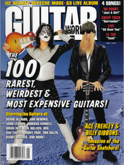 1997 May U.S.ORIGINAL 'GUITAR WORLD" MAGAZINE W/BIG ACE POSTER! MINT!