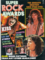 1978 U.S. Original "SUPER ROCK AWARDS" MAGAZINE! COMPLETE! MINT!