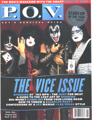 1997 August U.S. ORIGINAL 'P.O.V. PREMIERE ISSUE No. 1" MAGAZINE! COMPLETE! MINT!