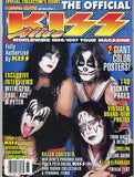 1996 April U.S.ORIGINAL 'THE OFFICIAL KISS ALIVE WORLDWIDE 1996/1997 TOUR MAGAZINE! COMPLETE! with BIG PULL-OUT POSTERS! MINT!