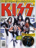 1999 U.S.OFFICIAL 'KISS MAGAZINE No. 2" COMPLETE! with BIG PULL-OUT POSTERS! MINT!