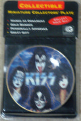 1997 KISS CATALOG, LTD. Official Gartlan USA Merchandise (Sealed) "KISS MINATURE COLLECTORS PLATE!" MINT!