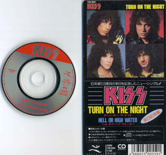 1987 RARE JAPAN ONLY "3" TURN ON THE NIGHT/HELL OR HIGH WATER" 2-TRACK CD!