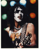 1982 U.S. Creatures of the Night Tour "PAUL LIVE ON STAGE ver. 2" FULL COLOR GLOSSY PHOTO! MINT!