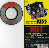 1987 RARE JAPAN ONLY "3" HARD LUCK WOMAN/DETROIT ROCK CITY" 2-TRACK CD!