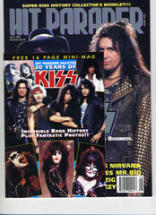 1992 August "HIT PARADER" PLUS FREE 16 PAGE MINI-MAG! COMPLETE! MINT!
