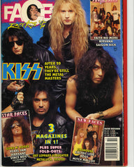 1992 October "FACES ROCKS '92" MAGAZINE! COMPLETE! MINT!