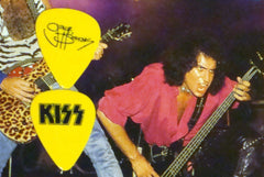 1983 KISS "GENE SIMMONS LICK IT UP TOUR" GUITAR PICK MINT!