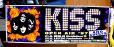 1997 Original German Import "1997 KISS REUNION ALIVE WORLDWIDE GIANT 4-PART BILLBOARD POSTER FOR GERMAN CONCERTS! UNBELIEVABLE! MINT!