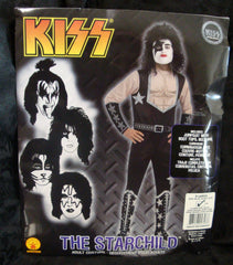 2011 OOP Rubie's "PAUL STANLEY" Screen Printed Adult 'XL' Costume! COMPLETE! MINT!